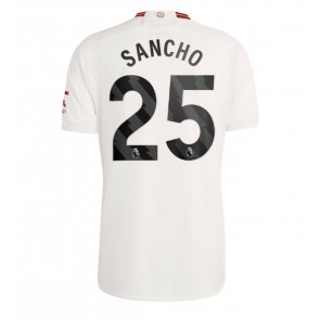Manchester United Jadon Sancho #25 Koszulka Trzecich 2023-24 Krótki Rękaw